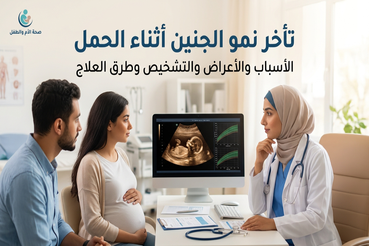تأخر نمو الجنين أثناء الحمل: الأسباب والأعراض والتشخيص وطرق العلاج