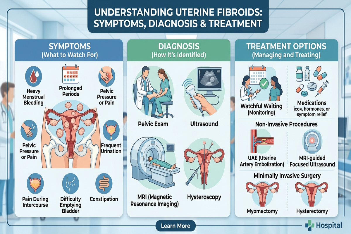 Uterine Fibroids: Symptoms, Diagnosis & Treatment